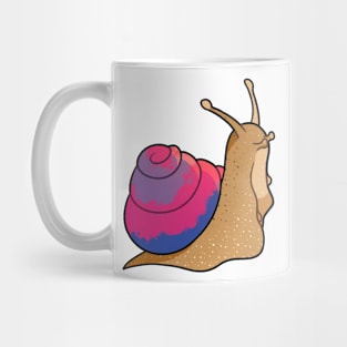 LGBT bisexual snail Mug